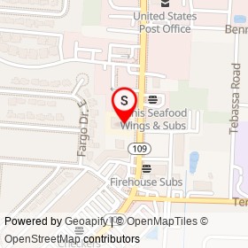 Aaron's on University Boulevard South, Jacksonville Florida - location map