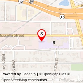 No Name Provided on Rosselle Street, Jacksonville Florida - location map