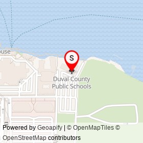 Duval County Public Schools on , Jacksonville Florida - location map