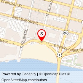 Andrew Jackson on East Independent Drive, Jacksonville Florida - location map