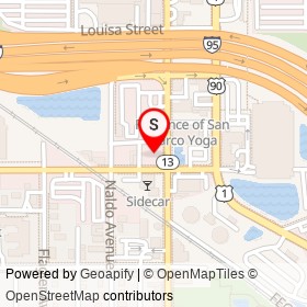 No Name Provided on Nira Street, Jacksonville Florida - location map
