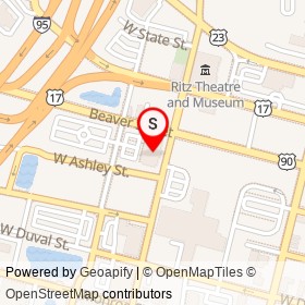 Community First Credit Union on North Davis Street, Jacksonville Florida - location map