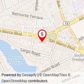 Beau Outfitters on San Marco Boulevard, Jacksonville Florida - location map
