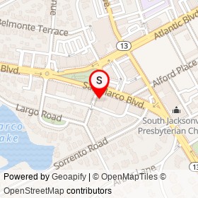 Grape & Grain Exchange on Balis Place, Jacksonville Florida - location map