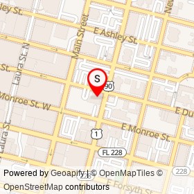 The Salvation Army on Ocean Street, Jacksonville Florida - location map