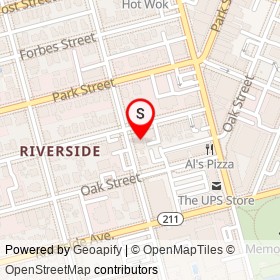 Chelsea-Riverside Condo on Herschel Street, Jacksonville Florida - location map