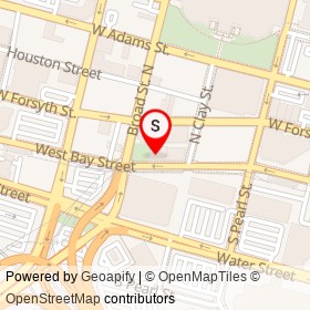 AMG Upton on West Bay Street, Jacksonville Florida - location map