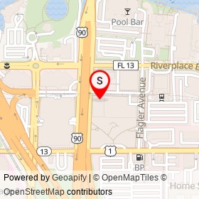 Appetite Cafe on Mary Street, Jacksonville Florida - location map