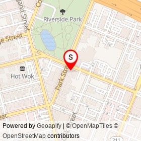 Hawkers Asian Street Fare on Park Street, Jacksonville Florida - location map