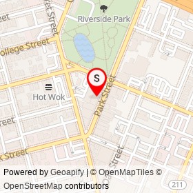 MotionSweets on Park Street, Jacksonville Florida - location map