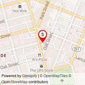 Mossfire Grill on Margaret Street, Jacksonville Florida - location map