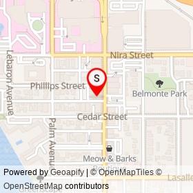 Bar X on San Marco Boulevard, Jacksonville Florida - location map