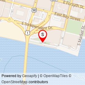 No Name Provided on East Coastline Drive, Jacksonville Florida - location map