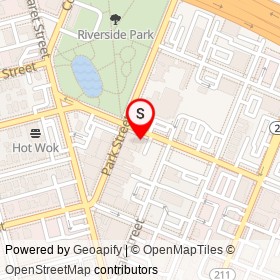 REDFIELDS on Post Street, Jacksonville Florida - location map