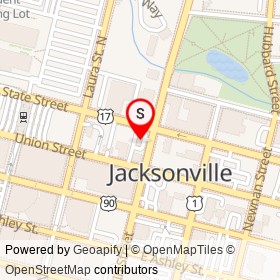 7-Eleven on Main Street, Jacksonville Florida - location map