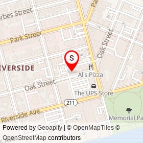 Firehouse Subs on Oak Street, Jacksonville Florida - location map