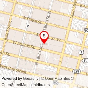Mocha Misk'i on North Laura Street, Jacksonville Florida - location map