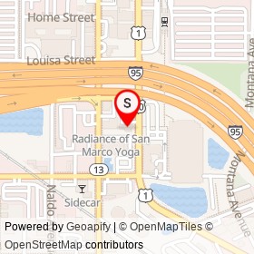 The Bearded Pig on Kings Avenue, Jacksonville Florida - location map