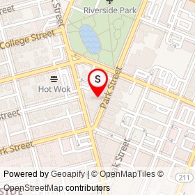 Root Down on Park Street, Jacksonville Florida - location map