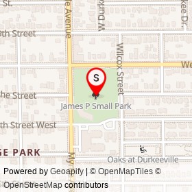James P Small Park on , Jacksonville Florida - location map