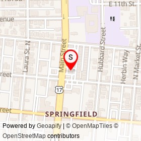 KFC on Main Street, Jacksonville Florida - location map