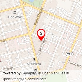 Fans & Stoves Antique Mall on Oak Street, Jacksonville Florida - location map