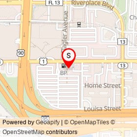 Wine Cellar on Prudential Drive, Jacksonville Florida - location map