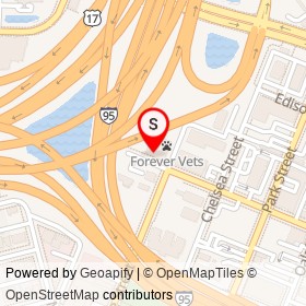 Kanine Social on Rosselle Street, Jacksonville Florida - location map
