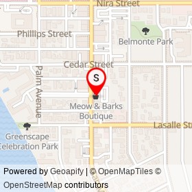 Meow & Barks Boutique on San Marco Boulevard, Jacksonville Florida - location map