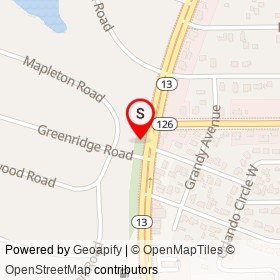 Greenridge Park on , Jacksonville Florida - location map