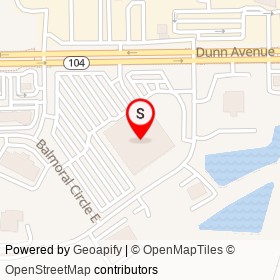 Sam's Club on Busch Drive, Jacksonville Florida - location map