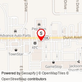 Chase on Dunn Avenue, Jacksonville Florida - location map