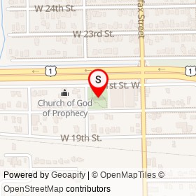 Raymond E. Davis Park on , Jacksonville Florida - location map