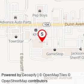 Bealls on Dunn Avenue, Jacksonville Florida - location map