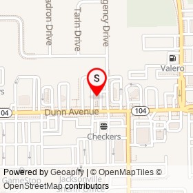 Burger King on Regency Drive, Jacksonville Florida - location map