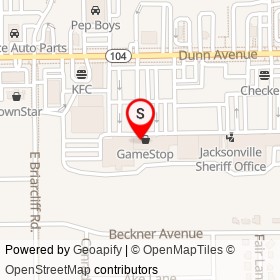 Firehouse Subs on Dunn Avenue, Jacksonville Florida - location map