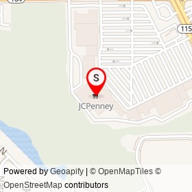JCPenney on Dunn Avenue, Jacksonville Florida - location map