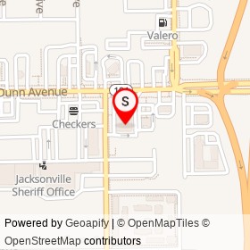 Walgreens on Dunn Avenue, Jacksonville Florida - location map