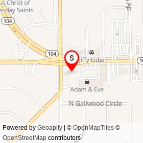 AAMCO on Biscayne Boulevard, Jacksonville Florida - location map