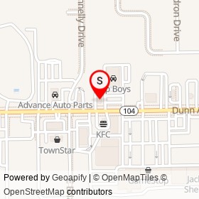 Pizza Hut on Dunn Avenue, Jacksonville Florida - location map