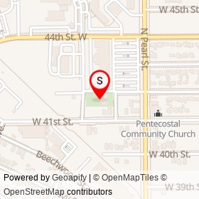 Joseph Lee Center on , Jacksonville Florida - location map