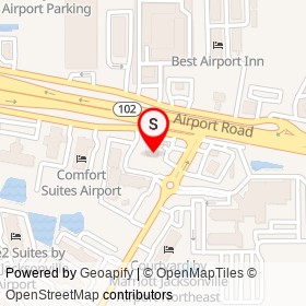 Circle K on Airport Service Road South, Jacksonville Florida - location map