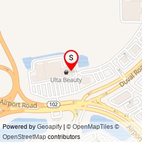 Newk's Express Cafe on Duval Road, Jacksonville Florida - location map
