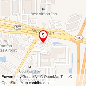Sunrise Food Mart on Airport Service Road South, Jacksonville Florida - location map