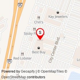 PetSmart on City Center Boulevard, Jacksonville Florida - location map