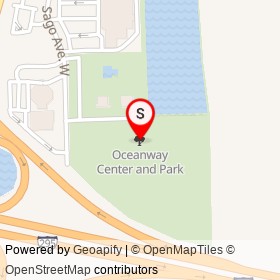Oceanway Center and Park on , Jacksonville Florida - location map