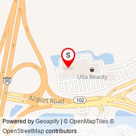 Marshalls on Airport Road, Jacksonville Florida - location map