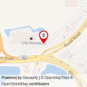 BJ's on Duval Road, Jacksonville Florida - location map