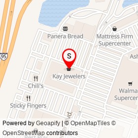 Kay Jewelers on City Center Boulevard, Jacksonville Florida - location map