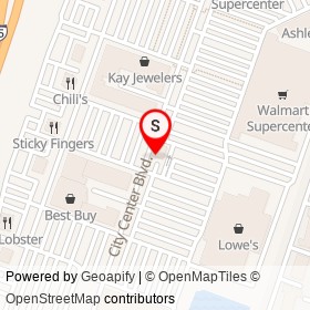 Mattress One on City Center Boulevard, Jacksonville Florida - location map